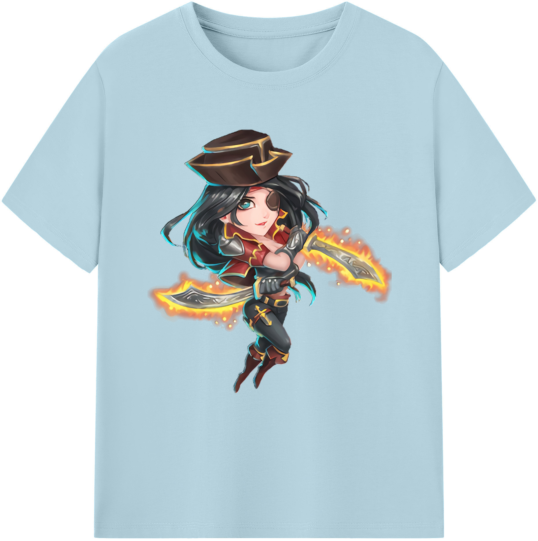 リーグ・オブ・レジェンド League of Legends LOL 綿100％半袖Tシャツ（フロントプリント）